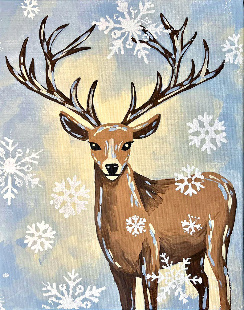 Mystic Deer DIY Paint at Home Painting Kit