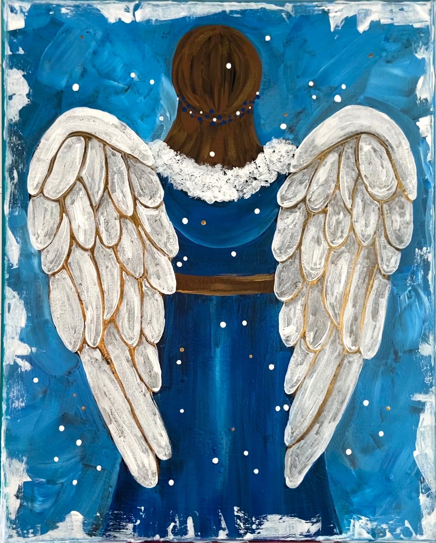 Winter Angel DIY Paint at Home Painting Kit