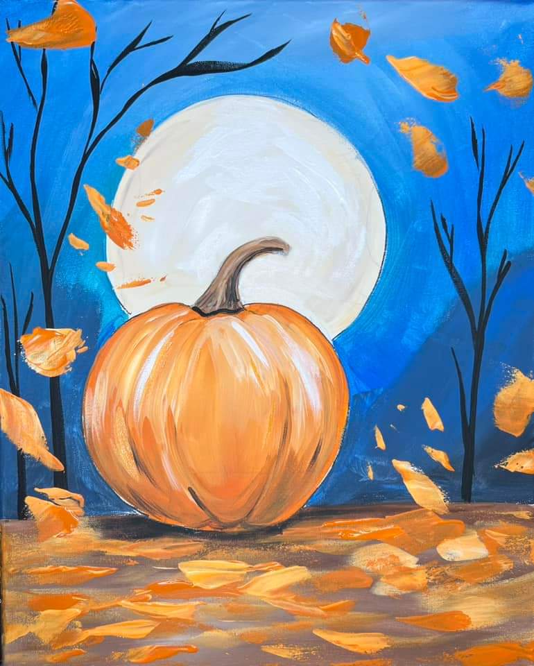 October 28th - The Mean Pig BBQ - Fall Paint Party!