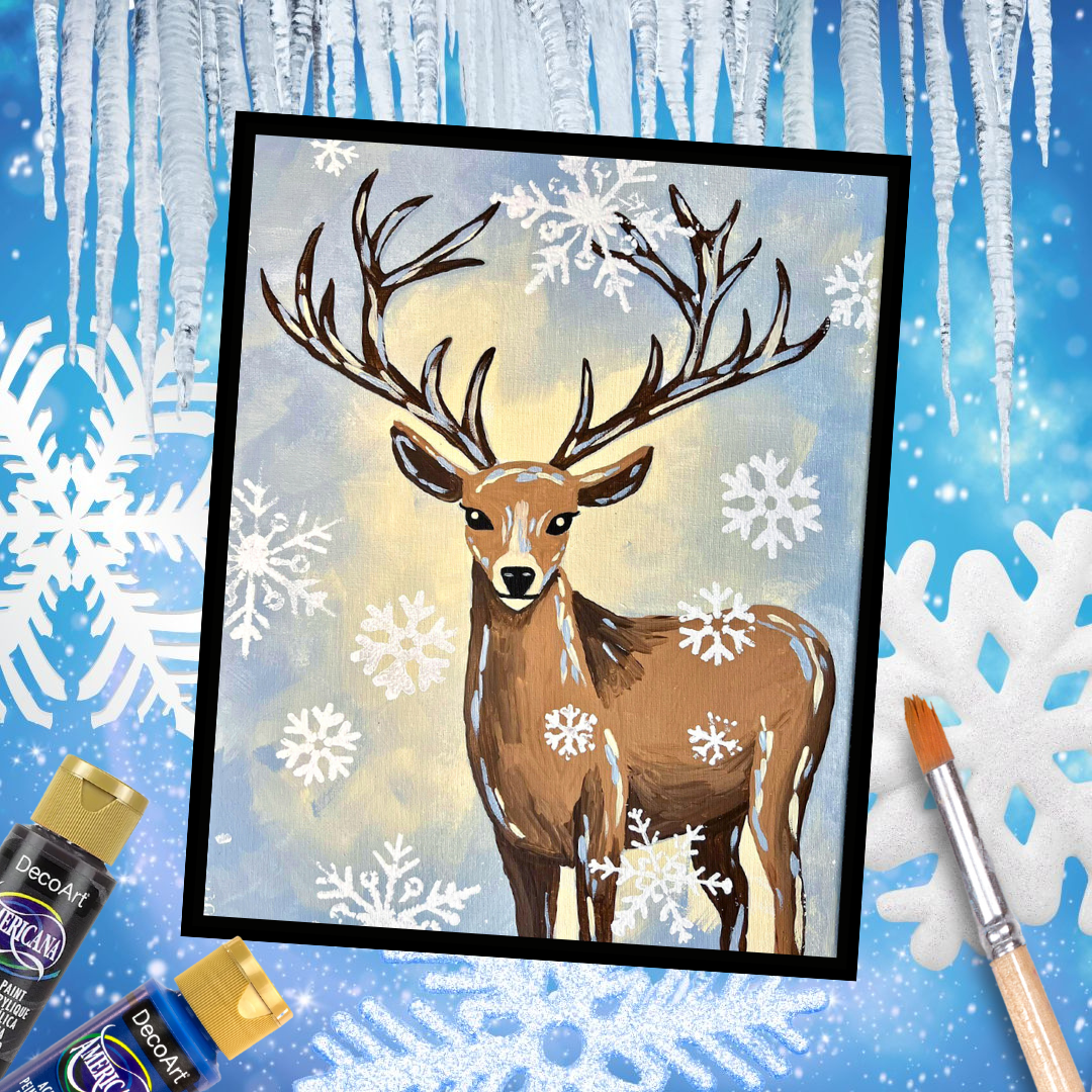 Mystic Deer DIY Paint at Home Painting Kit