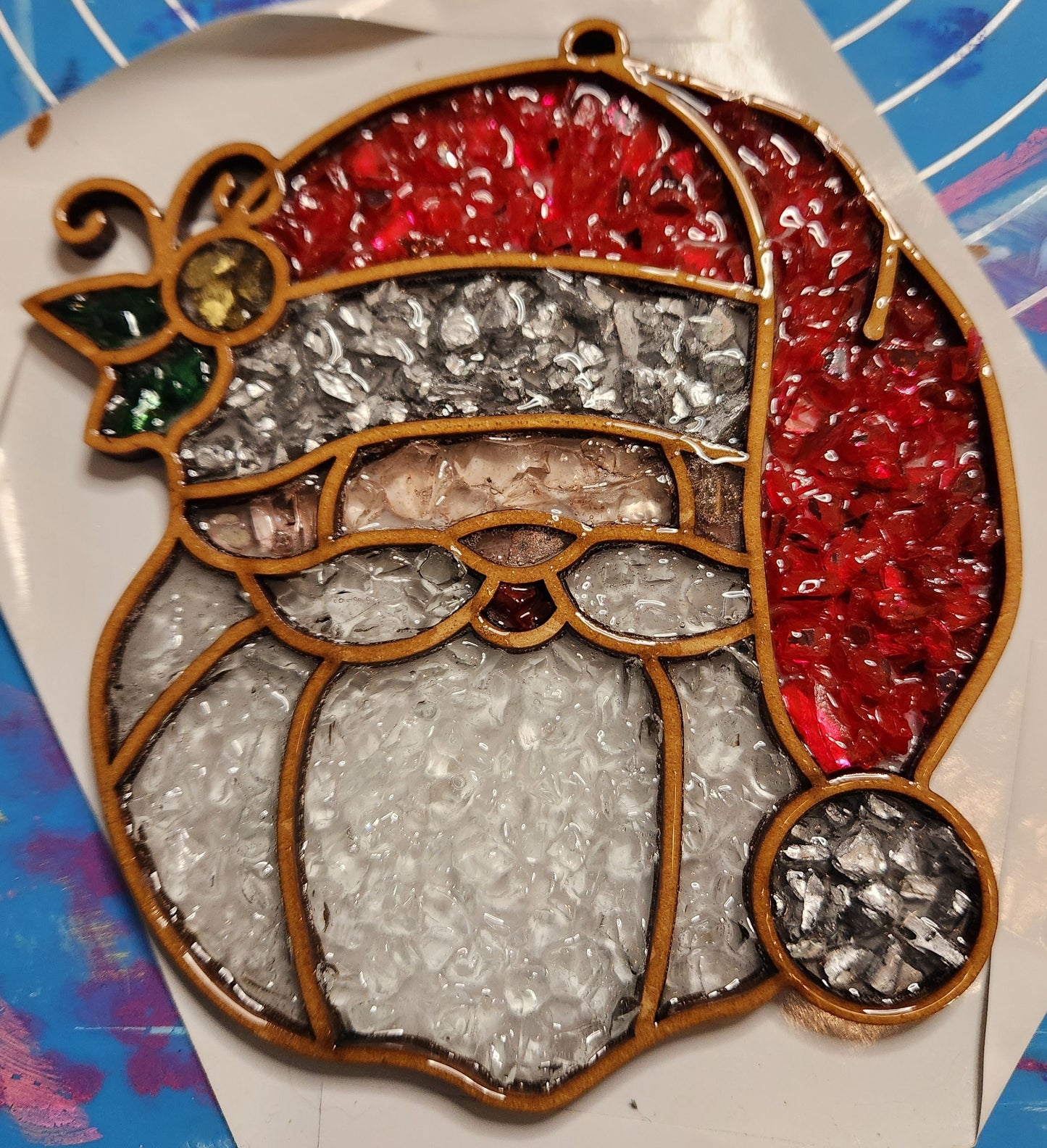 December 13th - Lost Pizza Co. Cabot - Faux Stain Glass Christmas Trees and Ornaments Party!