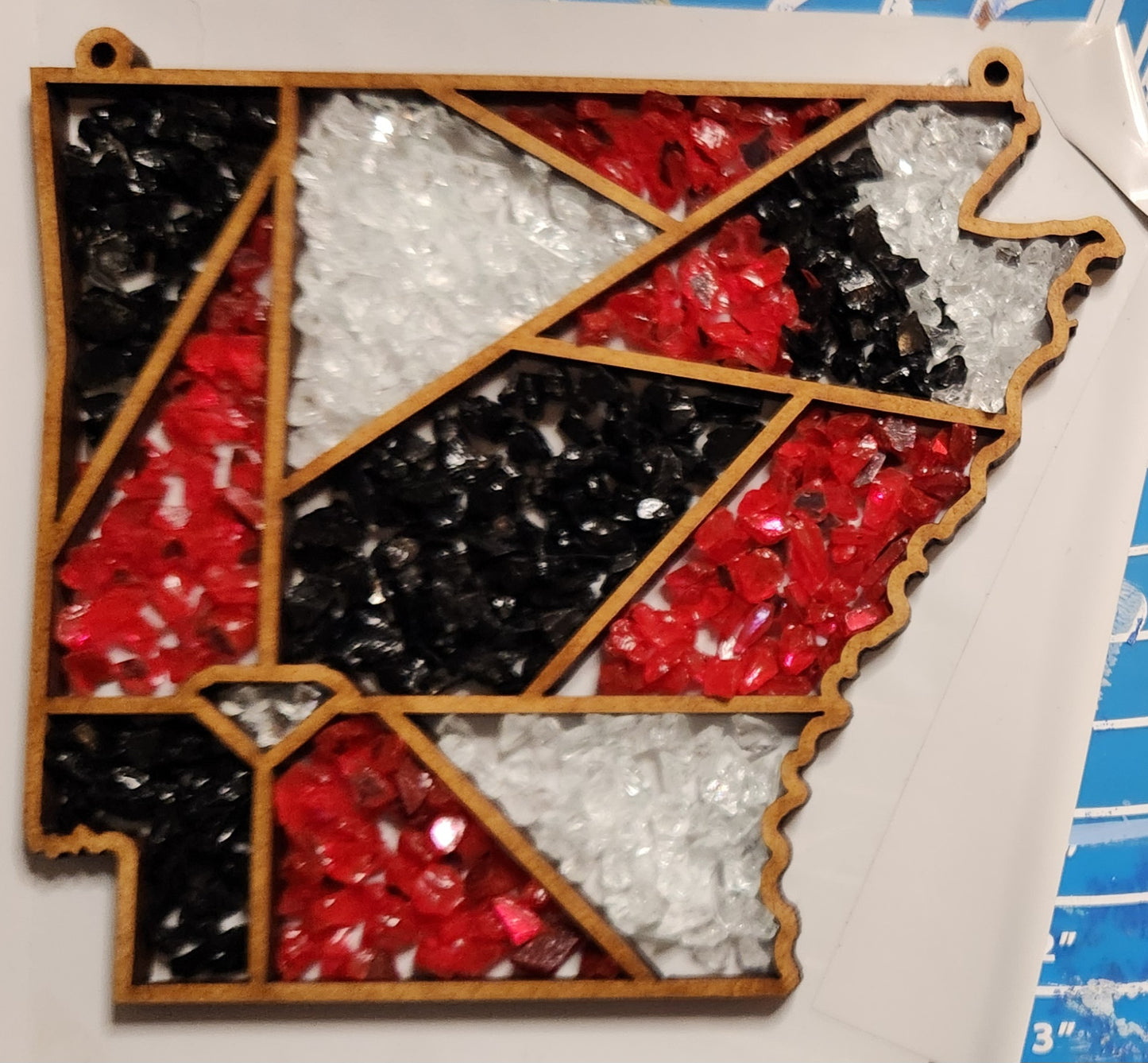 December 13th - Lost Pizza Co. Cabot - Faux Stain Glass Christmas Trees and Ornaments Party!