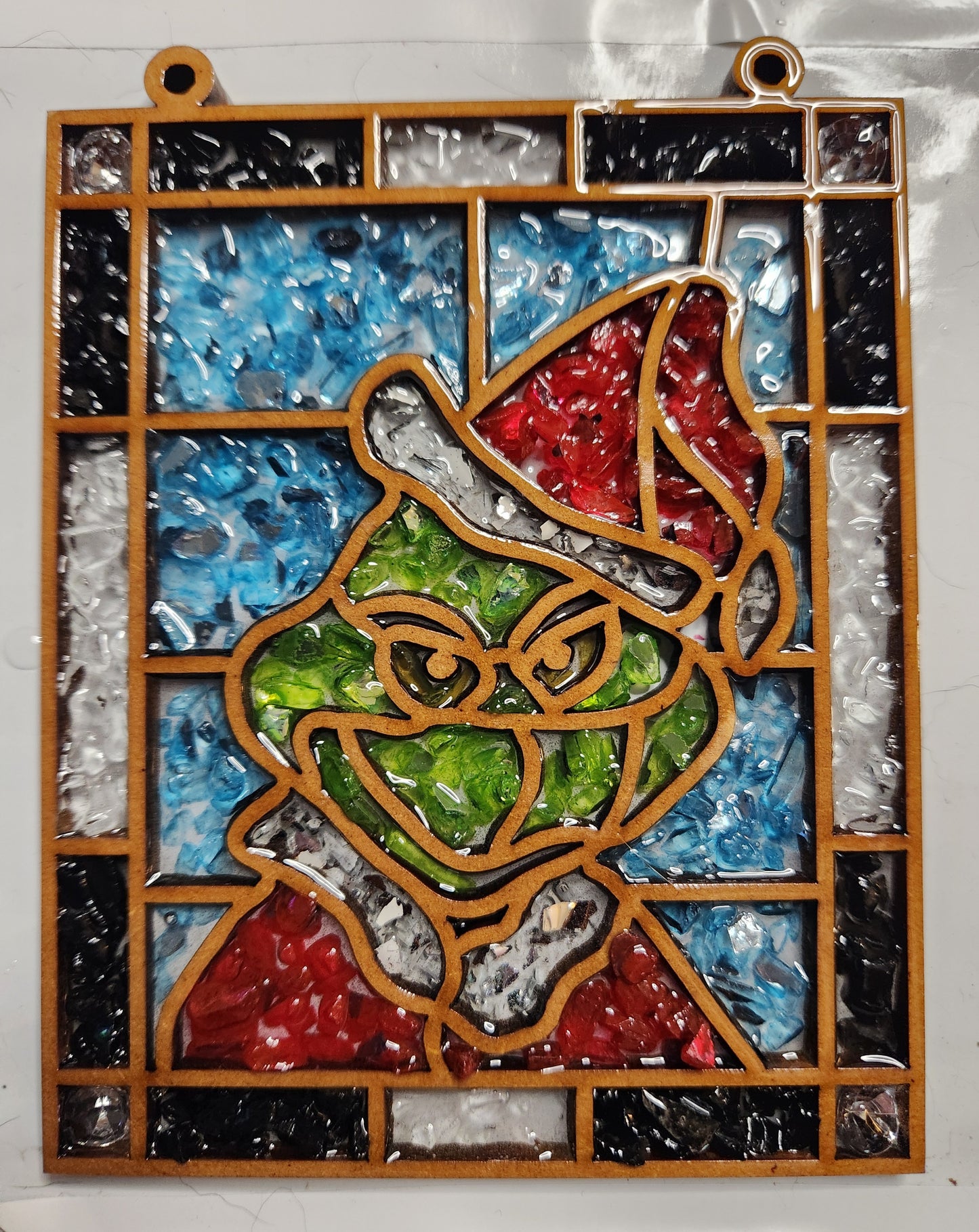 December 13th - Lost Pizza Co. Cabot - Faux Stain Glass Christmas Trees and Ornaments Party!