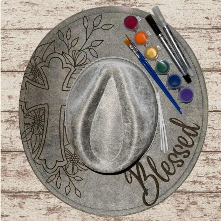 August 22nd - River Bottom Winery BoBrooks Farm -  Fall Hat Bar Paint & Sip Party!