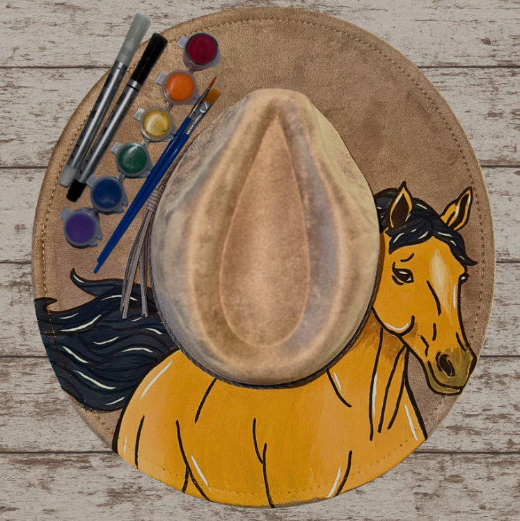 August 22nd - River Bottom Winery BoBrooks Farm -  Fall Hat Bar Paint & Sip Party!