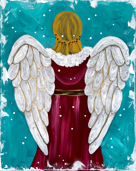 Winter Angel DIY Paint at Home Painting Kit