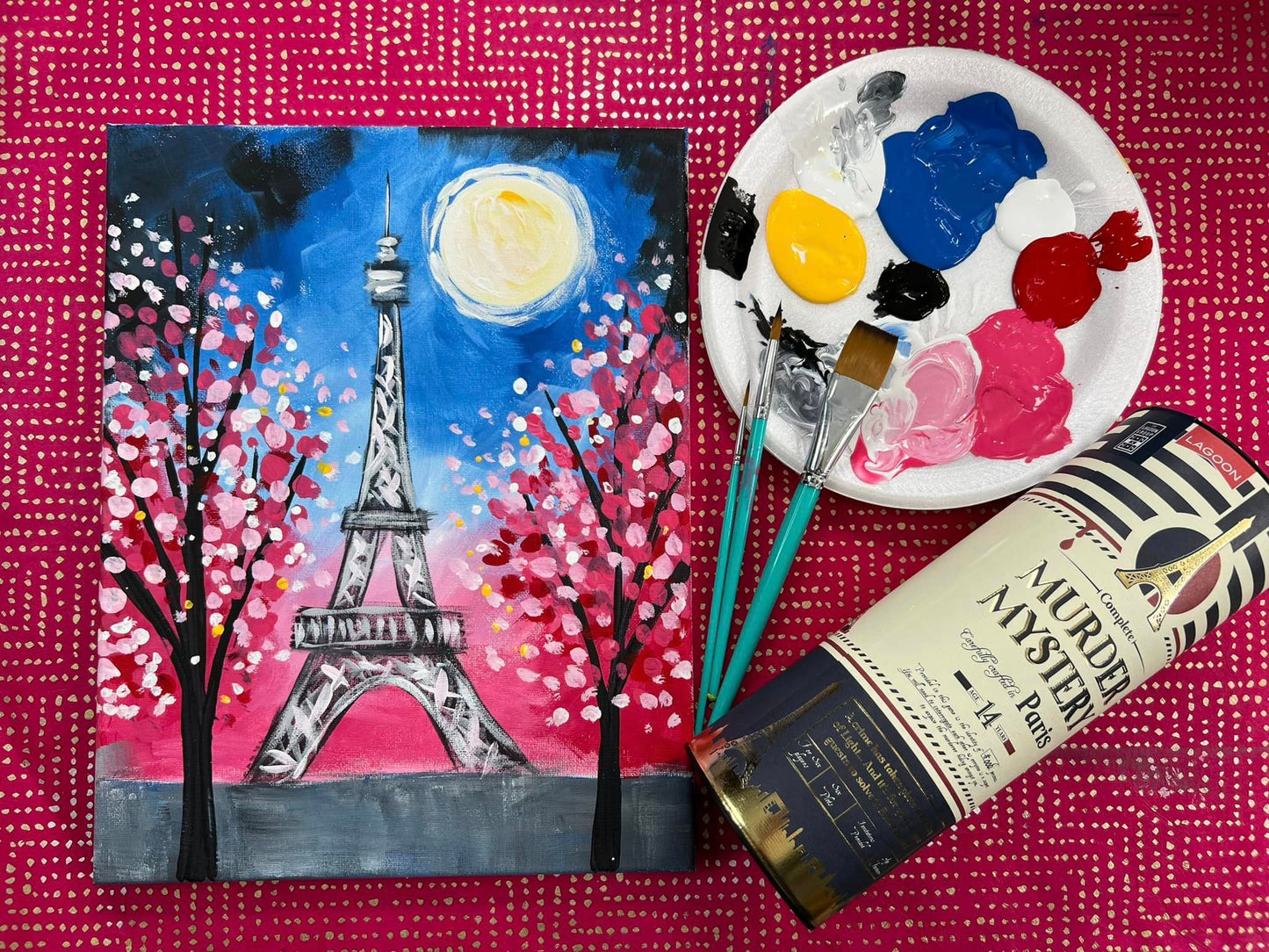 We'll Always Have Paris DIY Paint at Home Painting Kit
