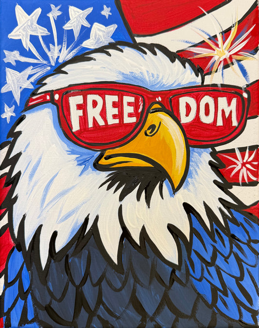 July 2nd - The Maker's Market - Red, White & Paint Night!