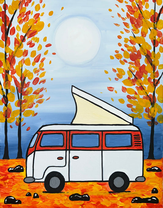 Sep 27rd - Lost Pizza Co. Cabot - Fall Van and Honey the Highlander Paint Party!