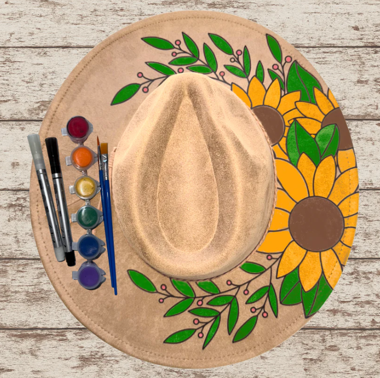 August 22nd - River Bottom Winery BoBrooks Farm -  Fall Hat Bar Paint & Sip Party!