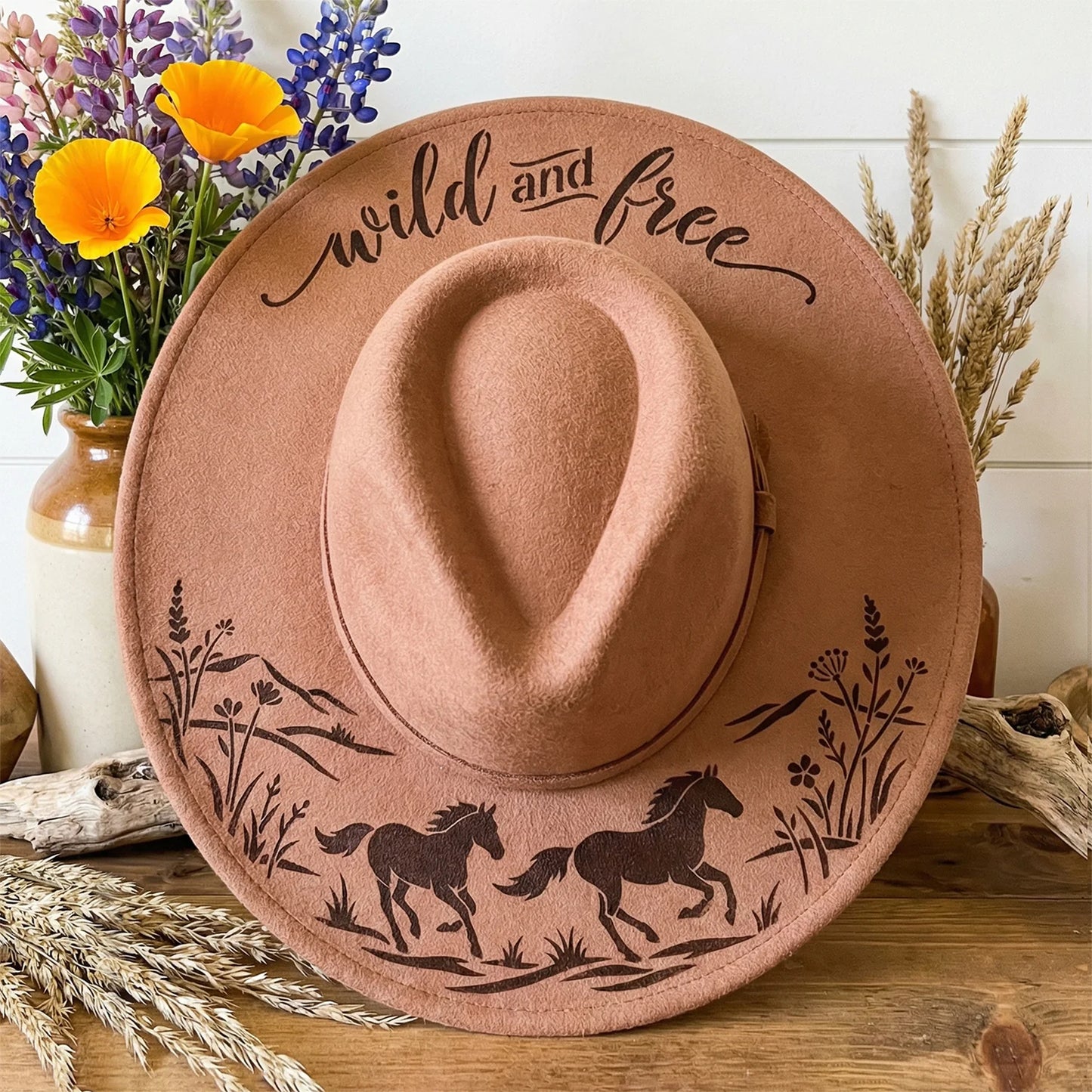 August 22nd - River Bottom Winery BoBrooks Farm -  Fall Hat Bar Paint & Sip Party!